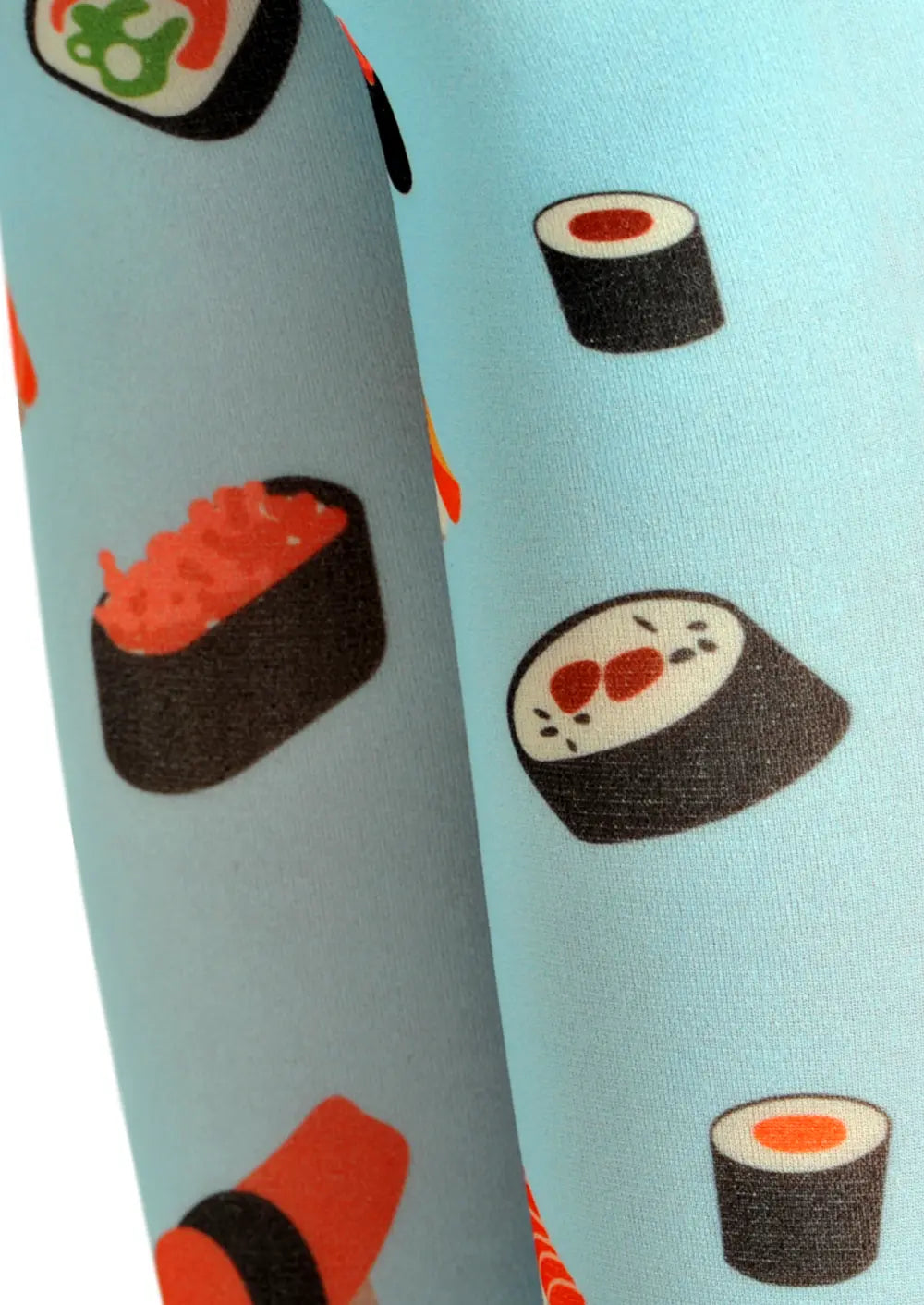 Viken Plan Fun art Print Tights Freshness Pantyhose/Tights [Sushi Sushi]