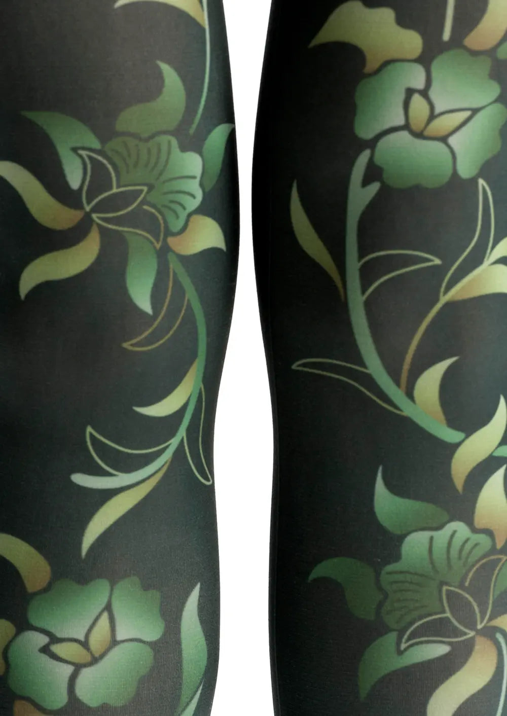 Viken Plan Forest Print Tights Hosiery Pantyhose