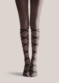 Viken Plan Cross Allure Tights Hosiery Pantyhose