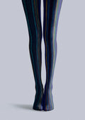 Viken Plan Geometric Art Visual Order Tights Hosiery Pantyhose