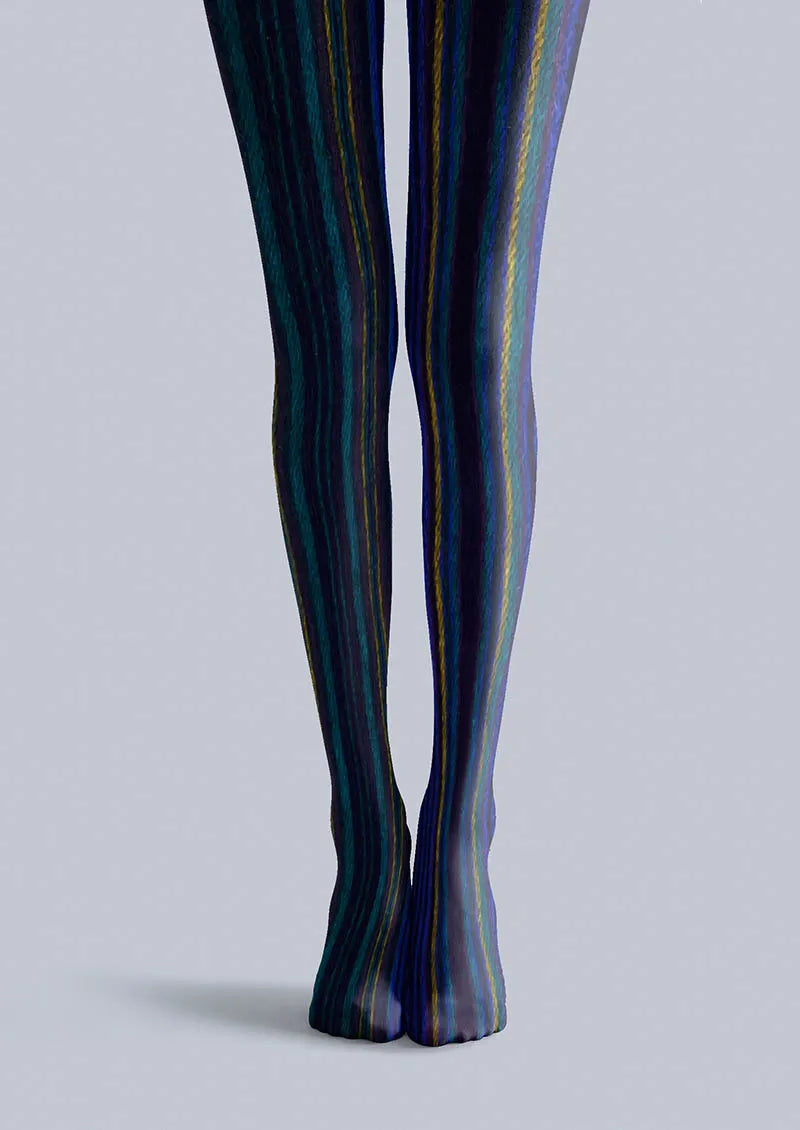 Viken Plan Geometric Art Visual Order Tights Hosiery Pantyhose