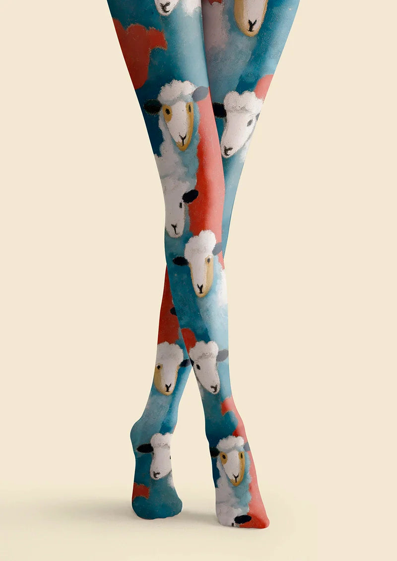 Viken Plan Sheep Surge Tights Hosiery Pantyhose