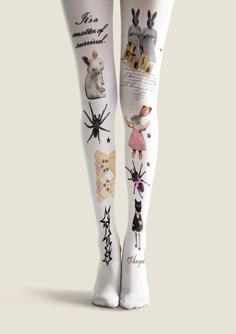 Viken Plan Bad Bunny Dream Y2K Style Tights Hosiery Pantyhose