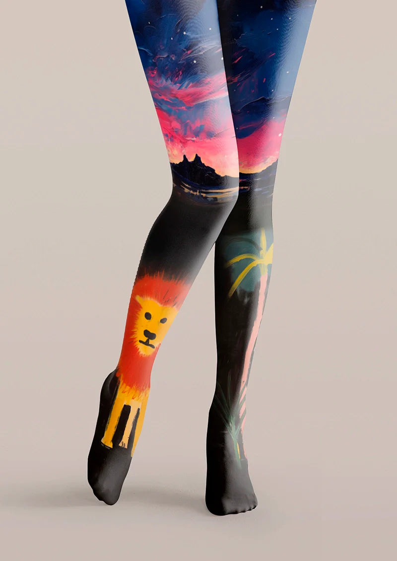 Viken Plan Leon Chronicle Tights Hosiery Pantyhose