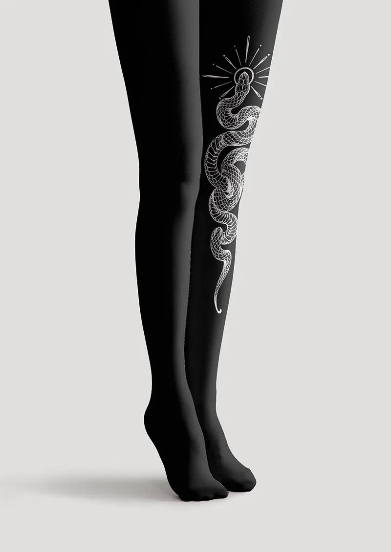Viken Plan Bohemia Serpent Omen Tights Hosiery Pantyhose