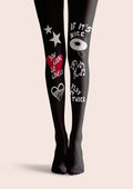 Viken Plan Musical elements Play It Loud Tights Hosiery Pantyhose
