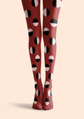 Viken Plan Rhythm Dots Tights Hosiery Pantyhose