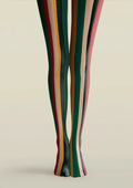Viken Plan Christmas rhythm stripes Tights Hosiery Pantyhose