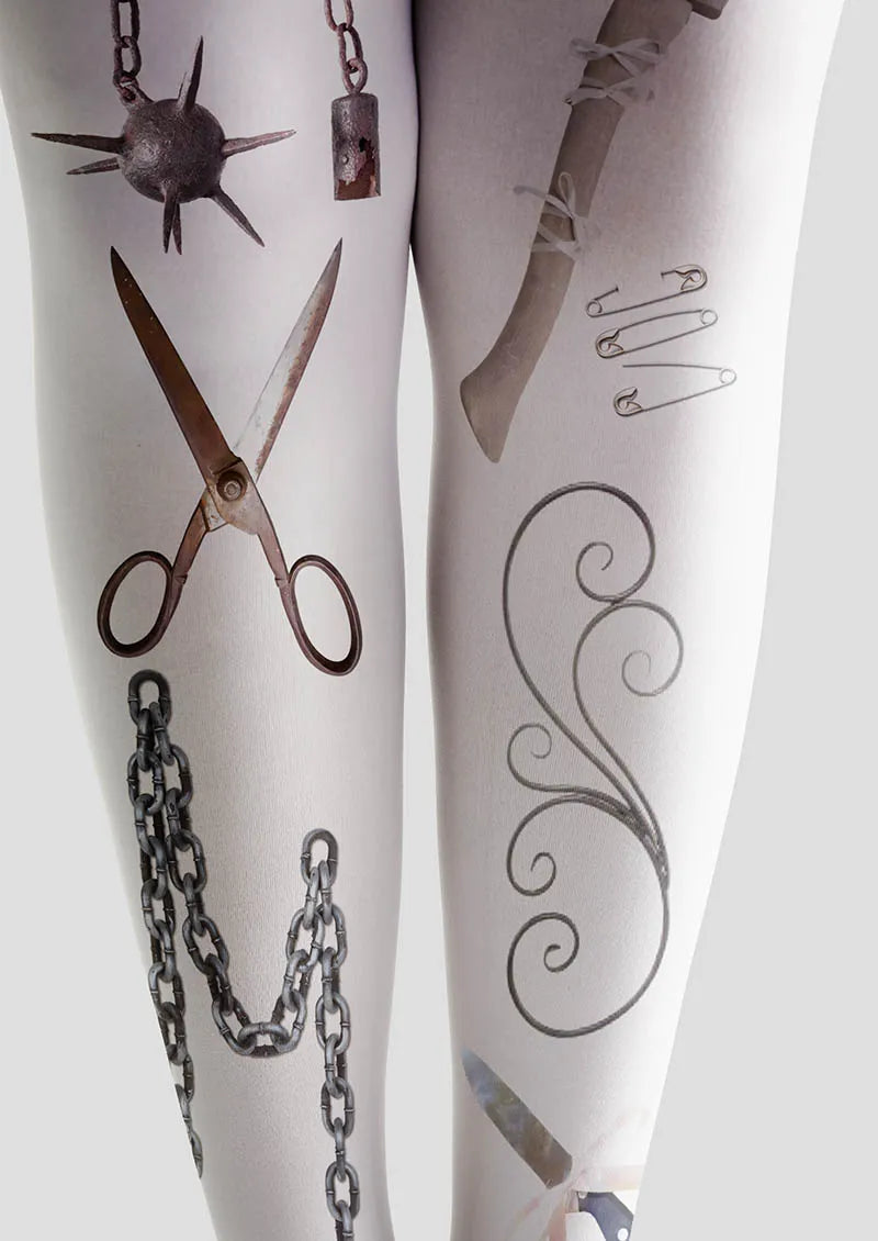 Viken Plan Angel Error Y2K Style Tights Hosiery Pantyhose