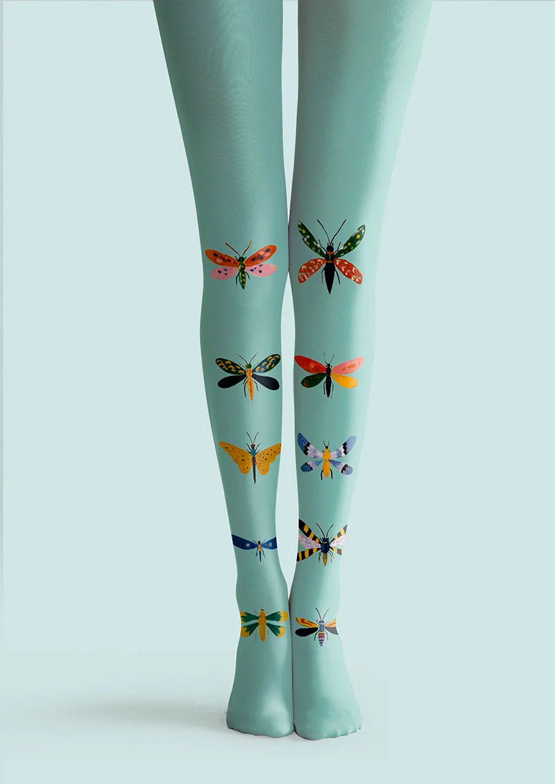 Viken Plan Dream Butterfly Return Tights Hosiery Pantyhose