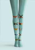 Viken Plan Dream Butterfly Return Tights Hosiery Pantyhose