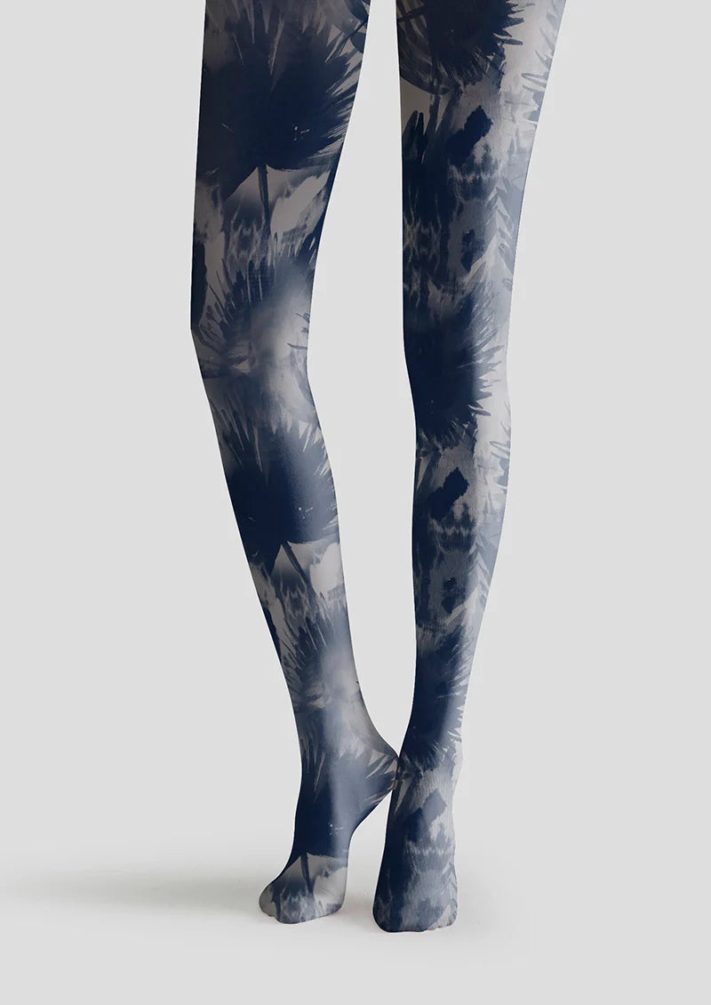 Viken Plan Inked Palm Tights Hosiery Pantyhose