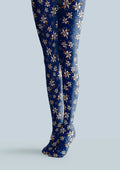 Viken Plan blue Bud Tights Hosiery Pantyhose