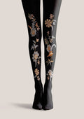 Viken Plan Black Eden Tights Hosiery Pantyhose
