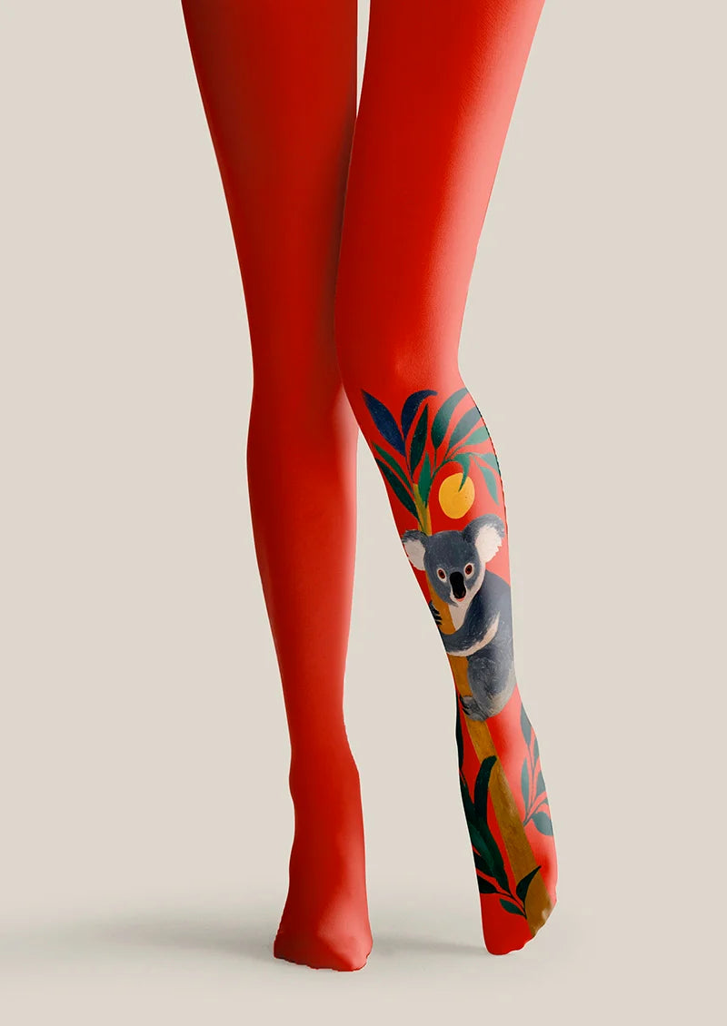 Viken Plan Koala Tights Hosiery Pantyhose