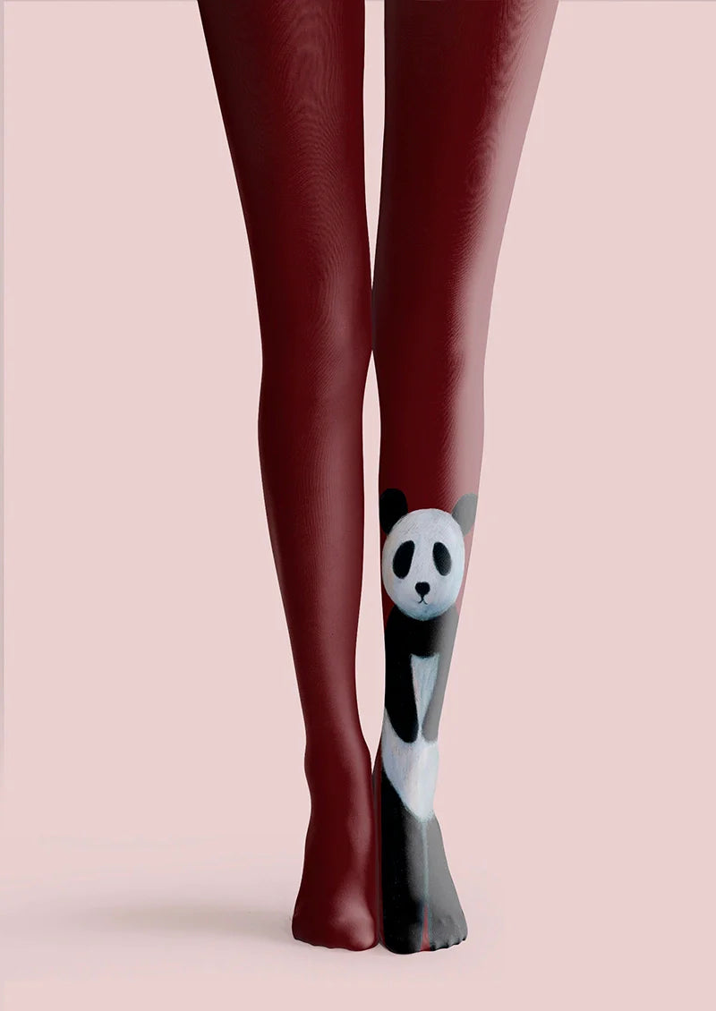 Viken Plan Panda Tights Hosiery Pantyhose
