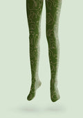 Viken Plan Cat Line Tights Hosiery Pantyhose