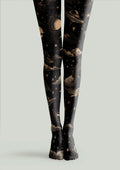 Viken Plan Flying Saucer Night Tights Hosiery Pantyhose