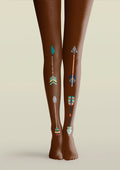 Viken Plan Arrow Tights Hosiery Pantyhose