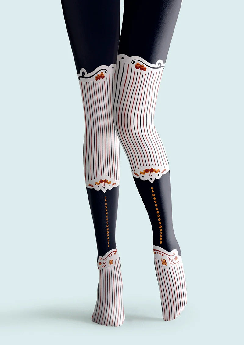 Viken Plan Lolita's Tale Tights Hosiery Pantyhose