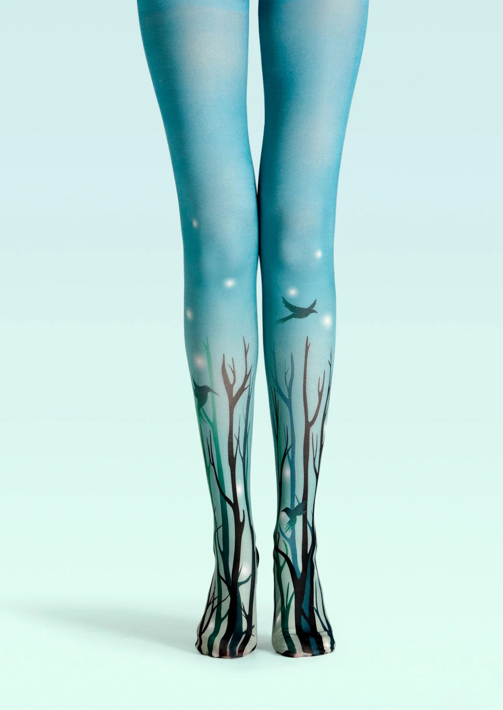 Viken Plan FireflyPrint Tights Hosiery Pantyhose