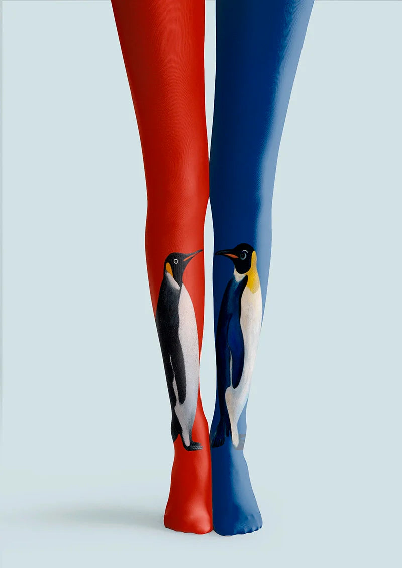 Viken Plan Penguin Mate Tights Hosiery Pantyhose