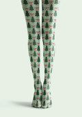 Viken Plan Christmas Fun Art Tree Forest Tights Hosiery Pantyhose