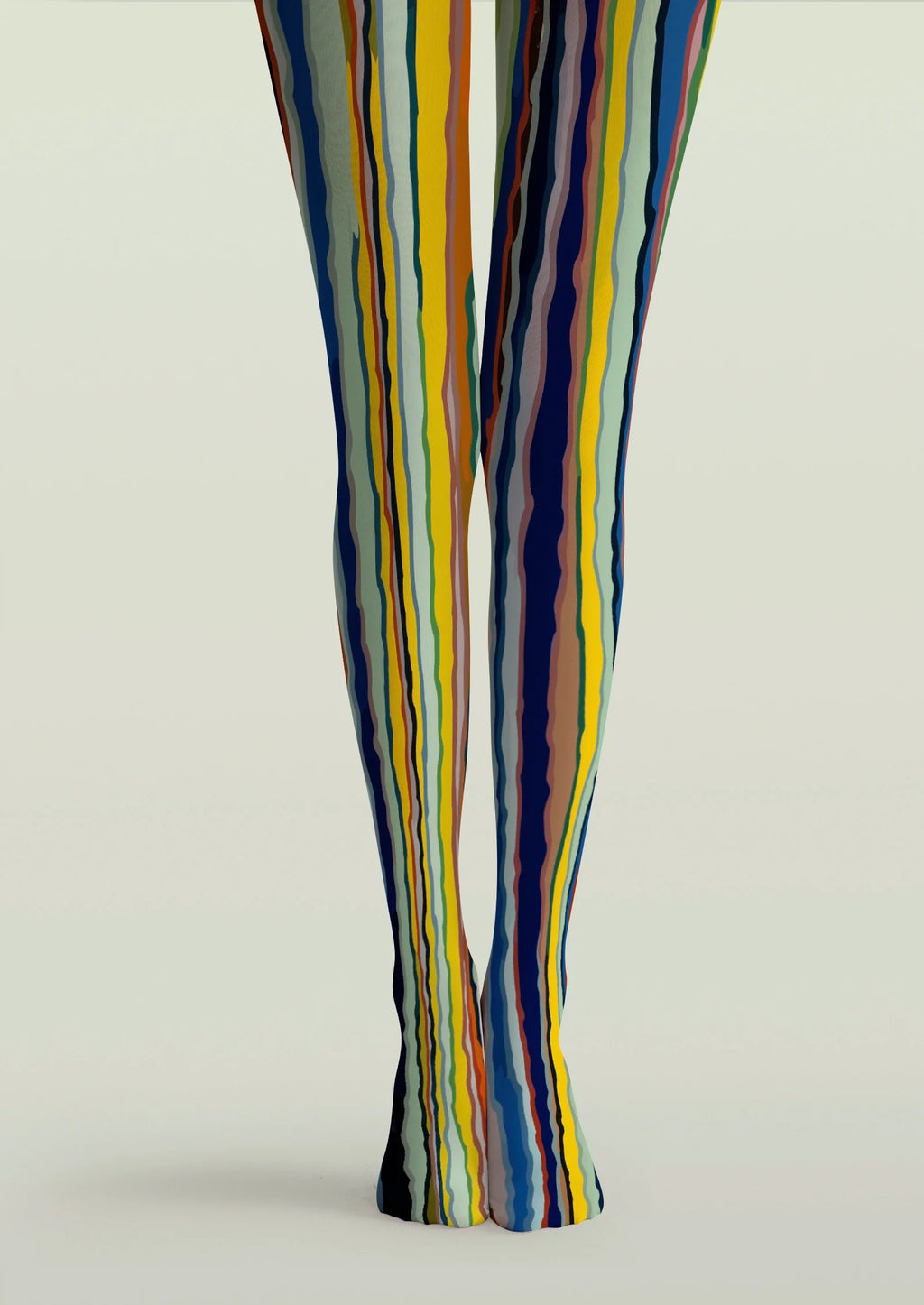 Viken Plan Dyed Stripes Tights Hosiery Pantyhose