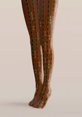 Viken Plan Diamond stripes Tights Hosiery Pantyhose