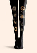 Viken Plan Bohemia Sun & Moon Spell Tights Hosiery Pantyhose