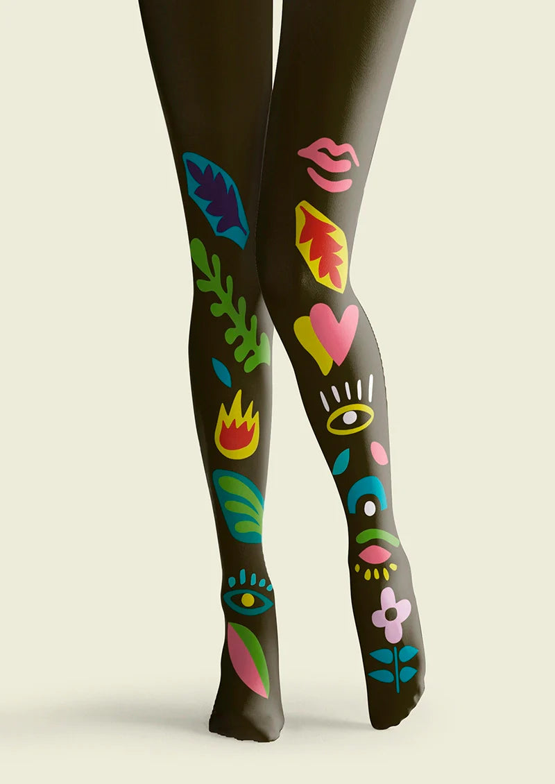 Viken Plan Naive Construct Tights Hosiery Pantyhose