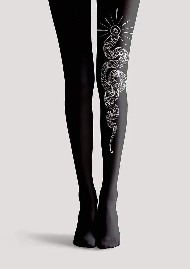 Viken Plan Bohemia Serpent Omen Tights Hosiery Pantyhose