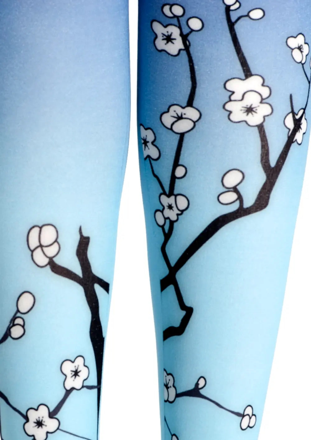 Viken Plan Ethnic Art Print Tights Personality Pantyhose/Tights [Winter plum blossoms]