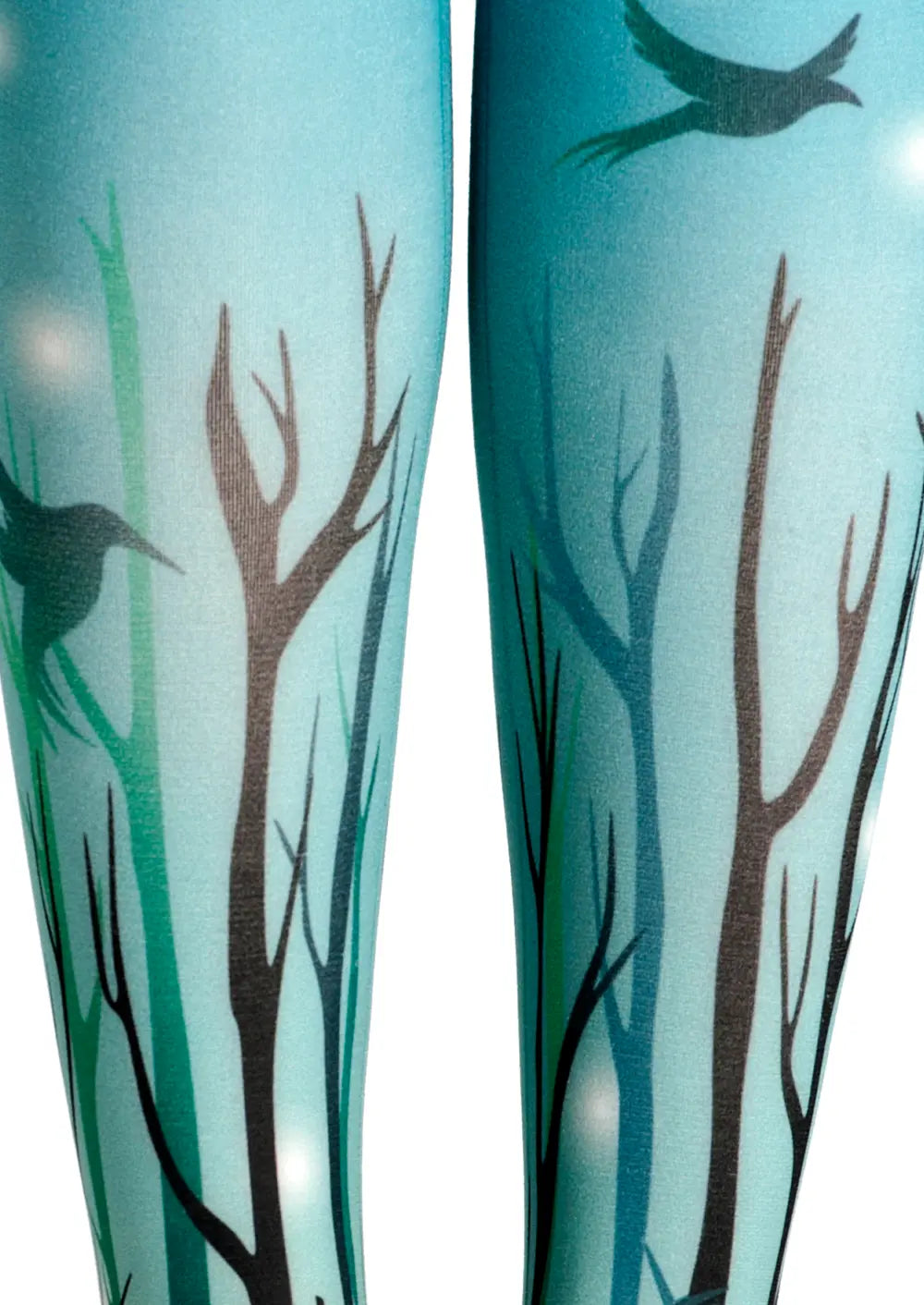 Viken Plan FireflyPrint Tights Hosiery Pantyhose