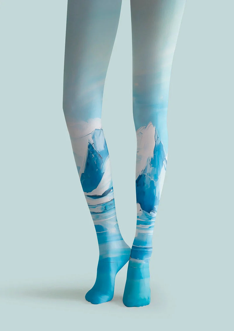 Viken Plan Snow Mountain Tights Hosiery Pantyhose