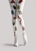 Viken Plan Cyber Insect Y2K Style Tights Hosiery Pantyhose