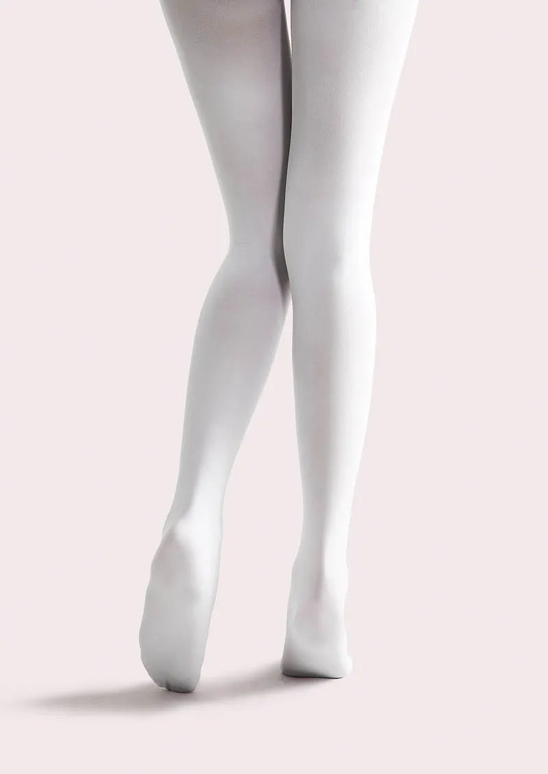 Viken Plan White Botanical Collage Y2K Style Tights Hosiery Pantyhose