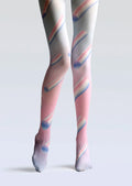 Viken Plan Cyberpunk Art Print Tights Futuristic Pantyhose/Tights [Cyber space]