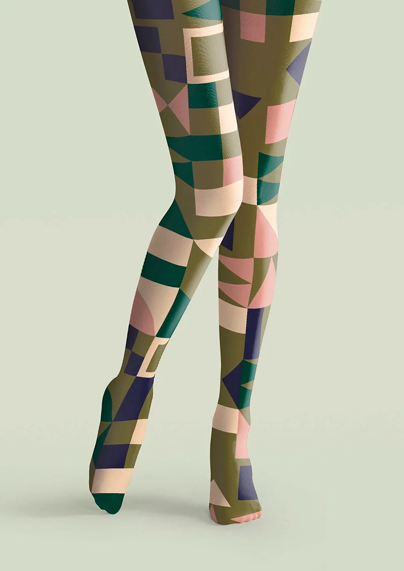Viken Plan Camouflage Tights Hosiery Pantyhose