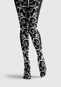 Viken Plan Baroque Bloom Tights Hosiery Pantyhose