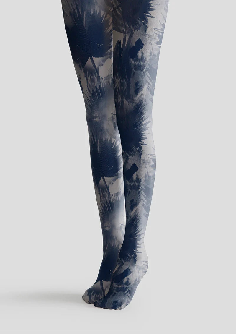 Viken Plan Inked Palm Tights Hosiery Pantyhose