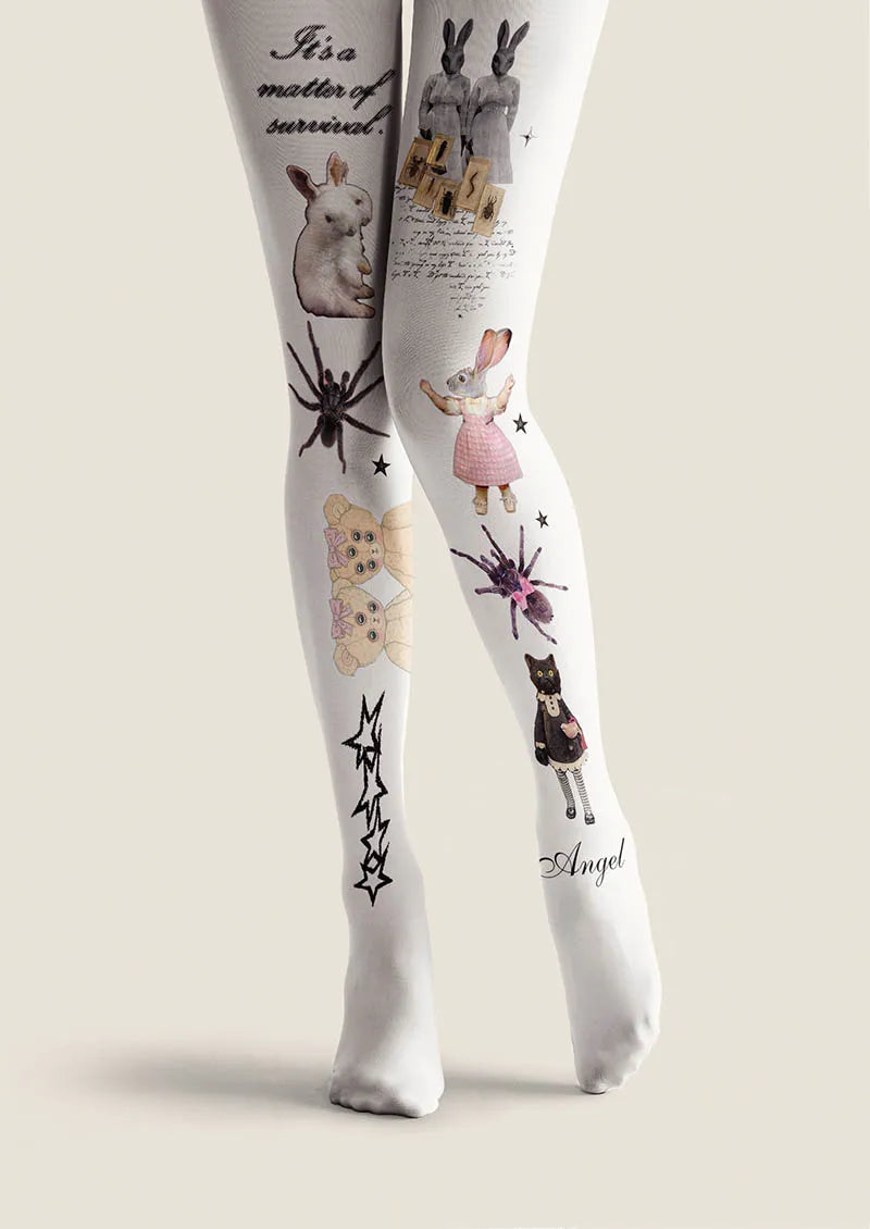 Viken Plan Bad Bunny Dream Y2K Style Tights Hosiery Pantyhose