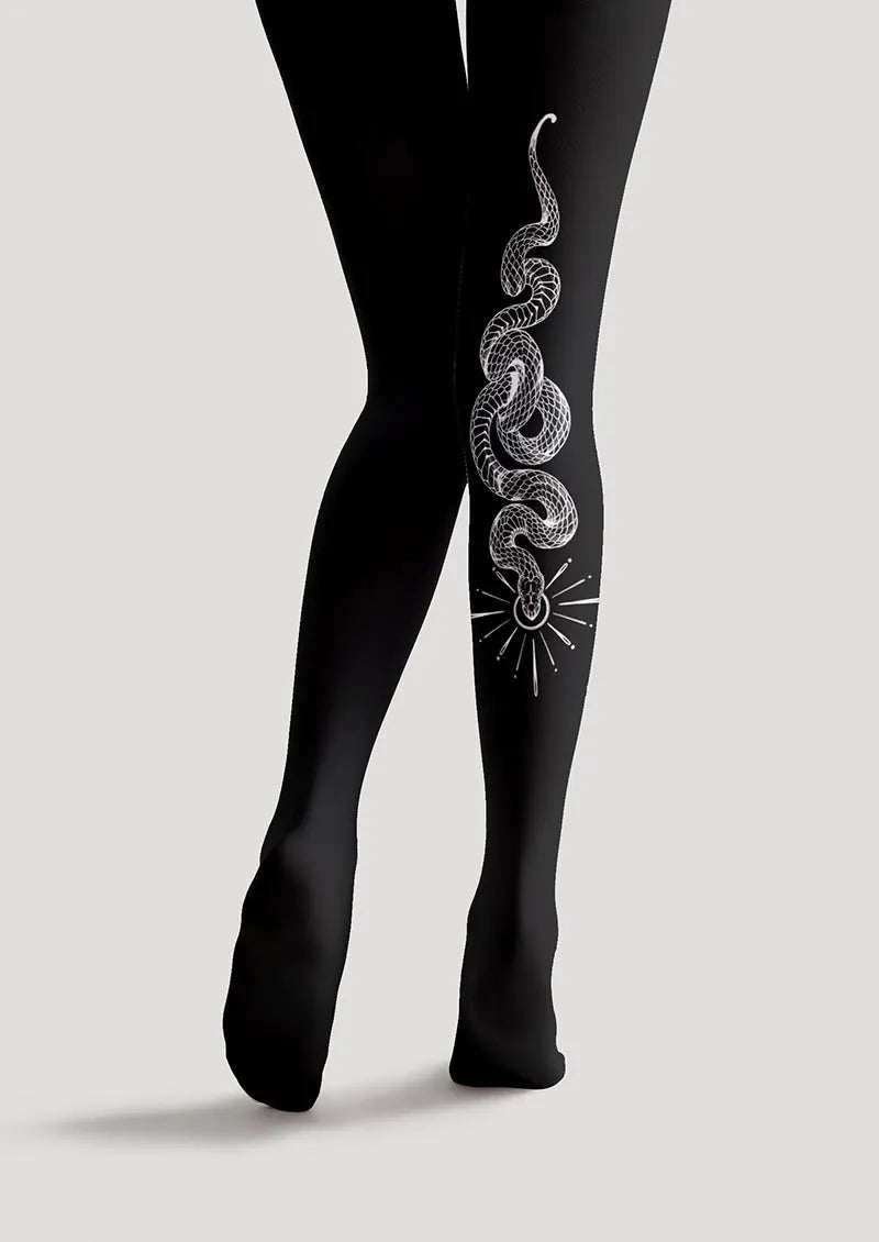 Viken Plan Bohemia Serpent Omen Tights Hosiery Pantyhose