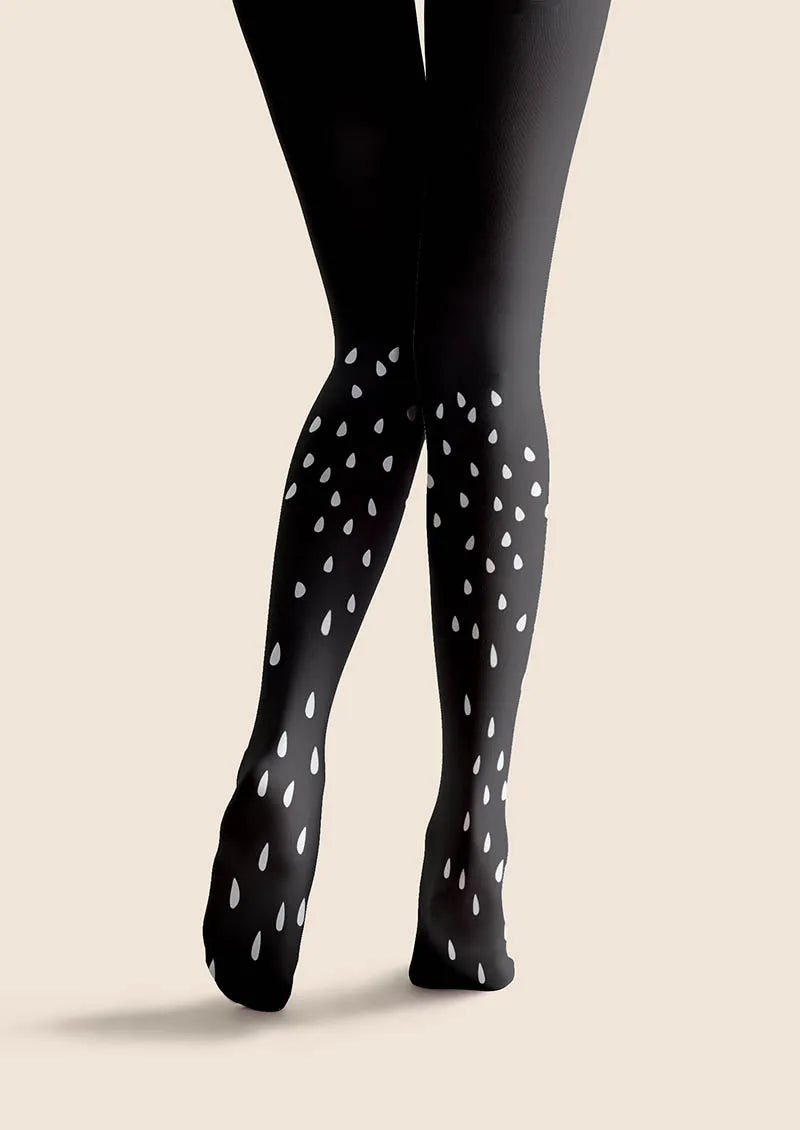 Viken Plan Fun Art Watermelon Slice Tights Hosiery Pantyhose