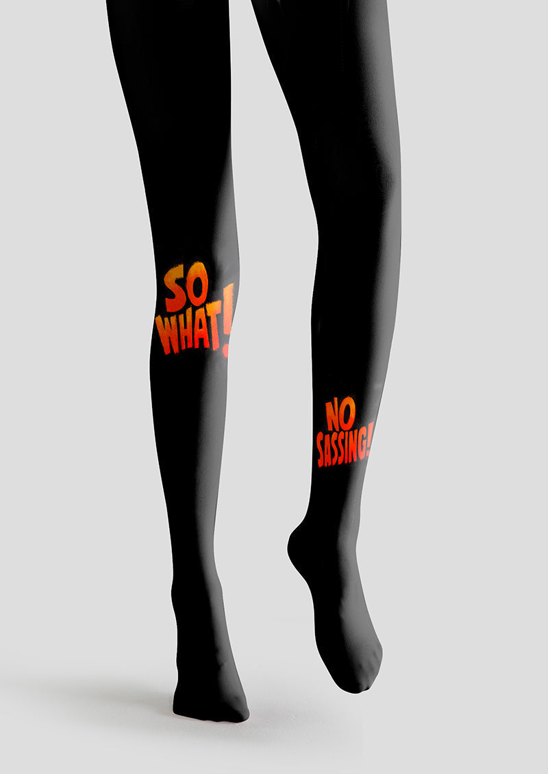 Viken Plan No Sassing Tights Hosiery Pantyhose