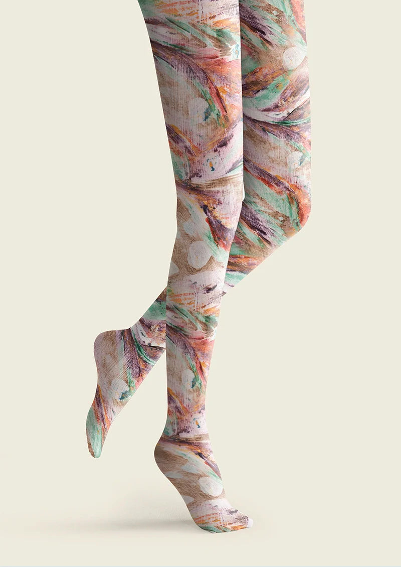 Viken Plan Ceramic Trace Tights Hosiery Pantyhose