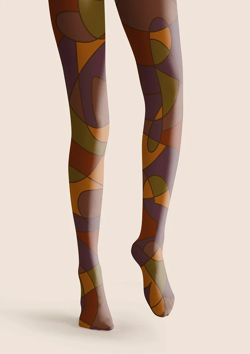 Viken Plan Emberground Tights Hosiery Pantyhose