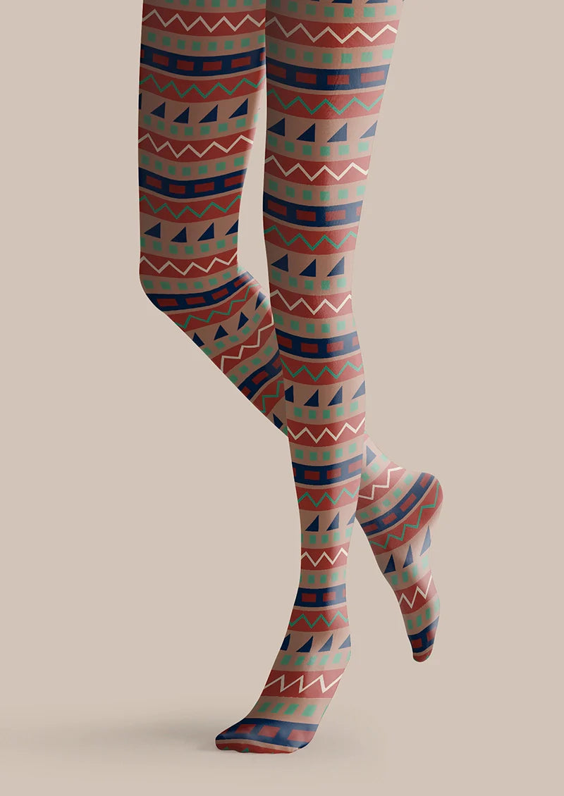 Viken Plan Stone Tassel Tights Hosiery Pantyhose