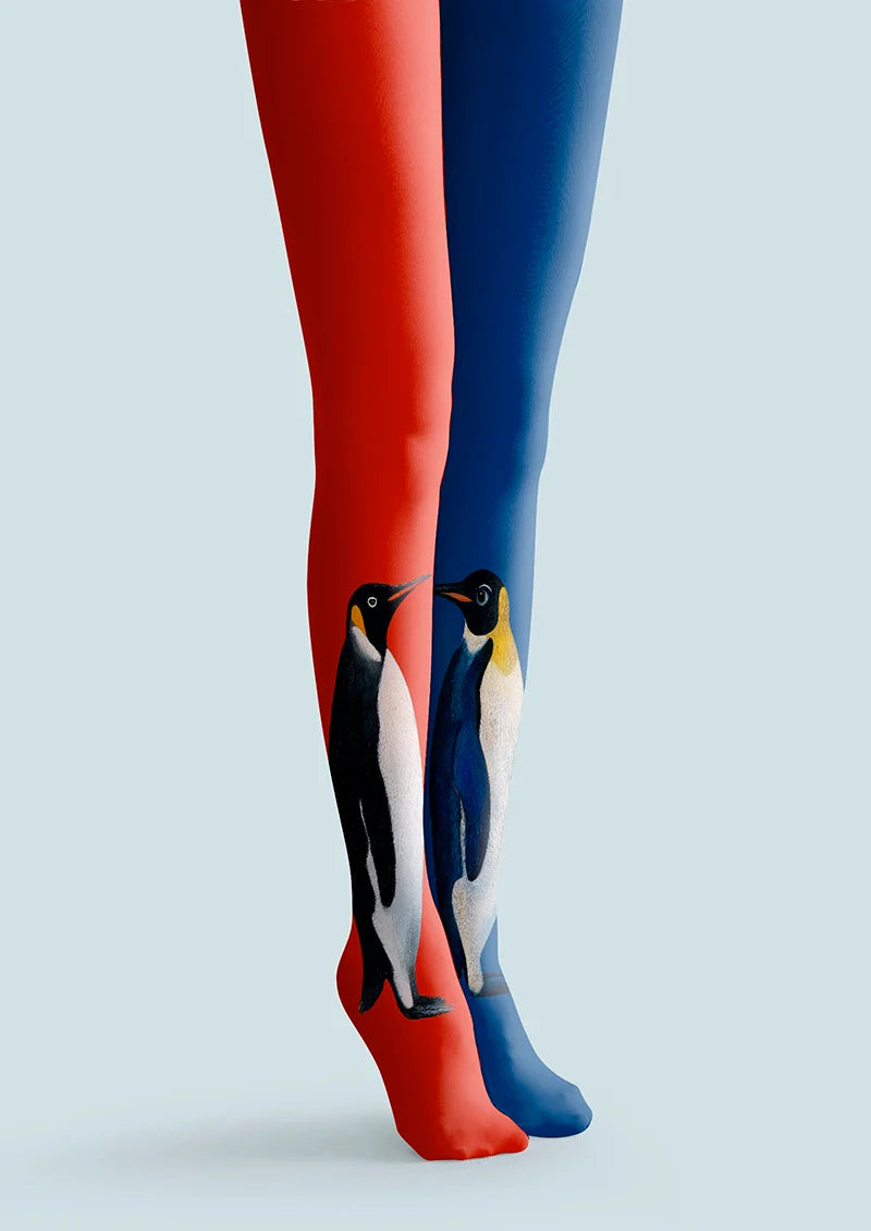 Viken Plan Penguin Mate Tights Hosiery Pantyhose