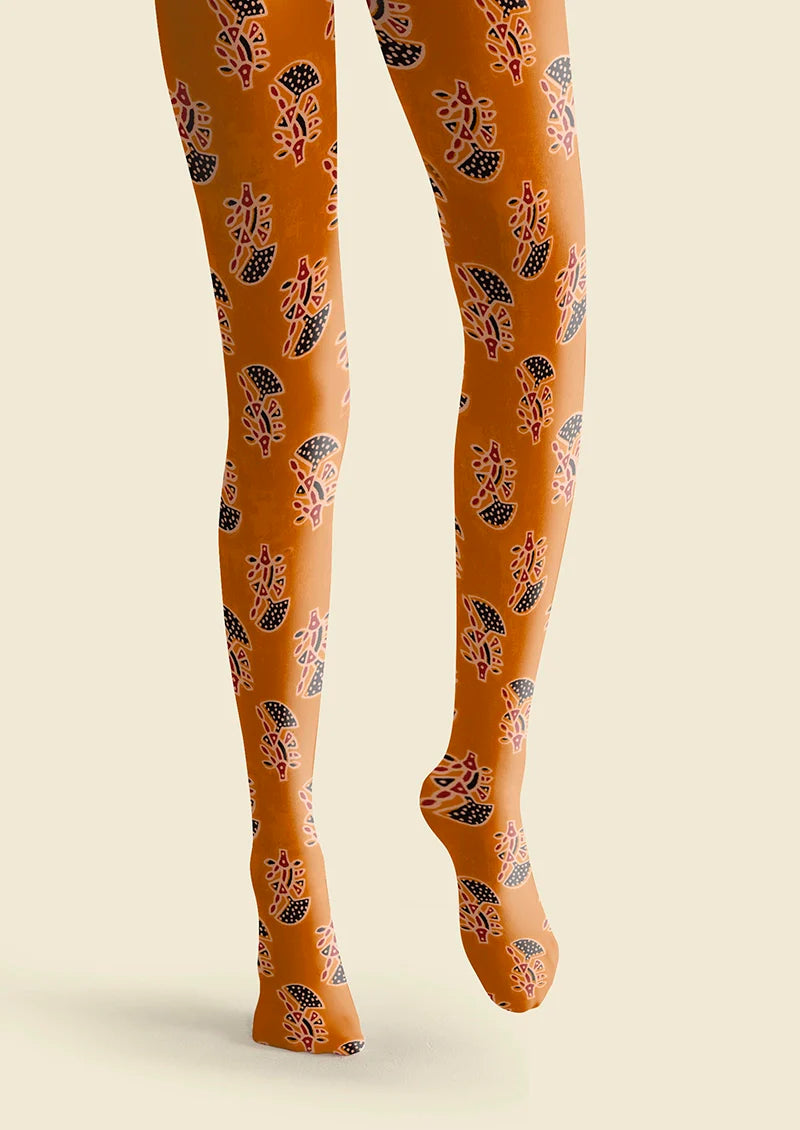Viken Plan Memory petal Tights Hosiery Pantyhose
